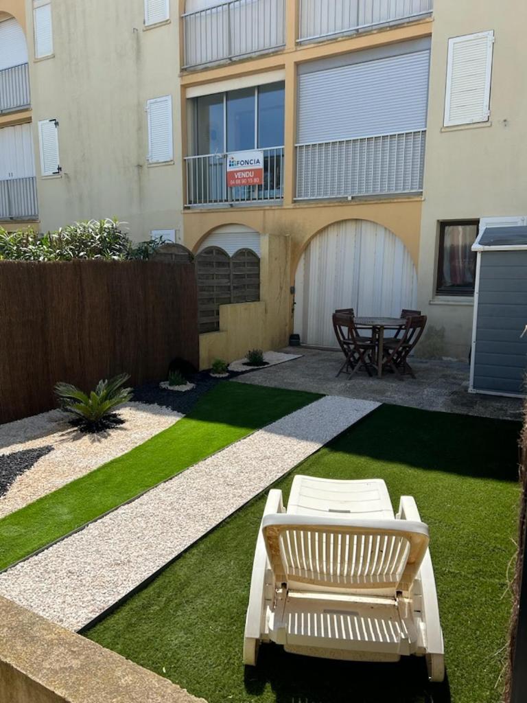 T2 Avec Son Rez De Jardin De 40 M2 5 Couchages 250m De La Et 15km De L'arena Narbonne-Plage